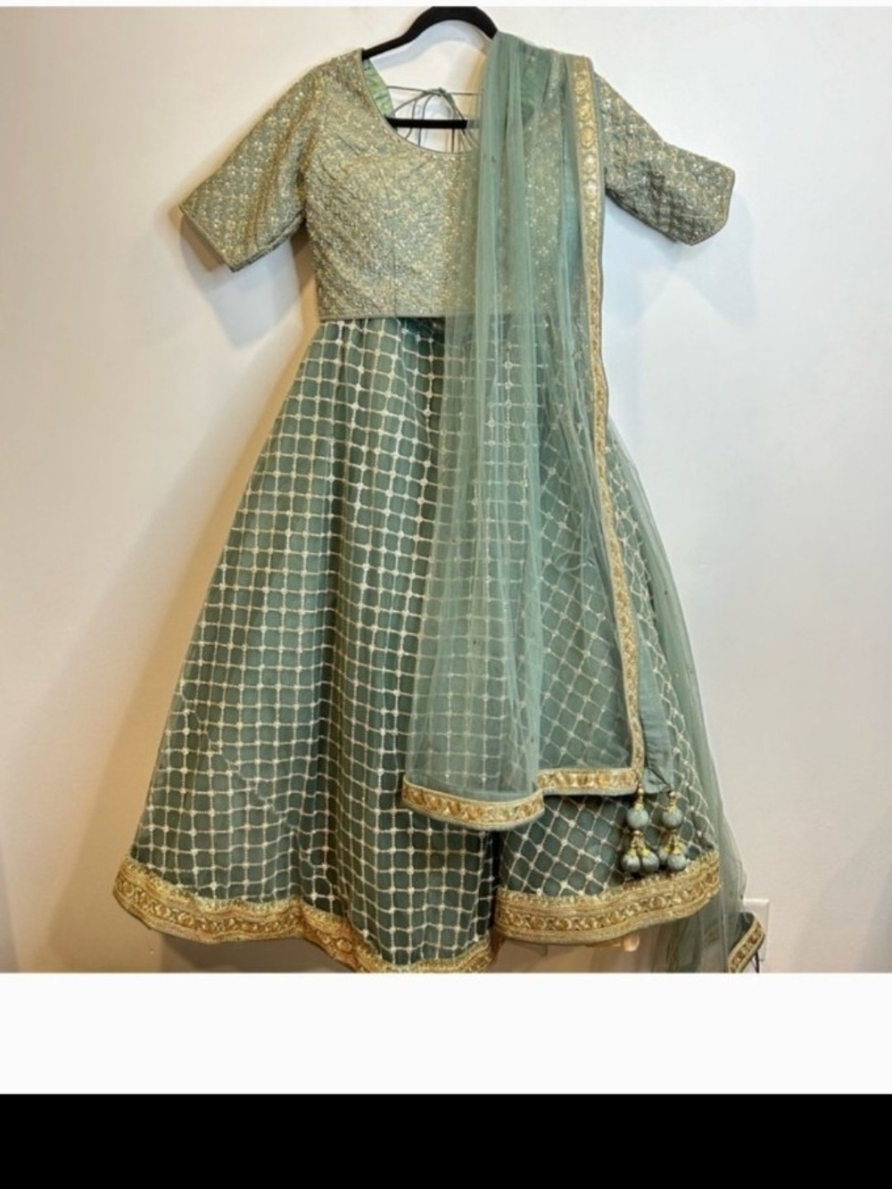 Indian Pakistani Lehenga Choli Dupatta Bollywood Wedding Style